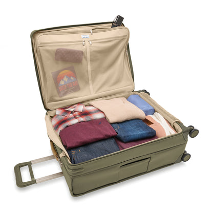 Briggs & Riley Baseline 29” Softside Expandable Spinner with Suiter (Free Monogram)- BLU129CXSP