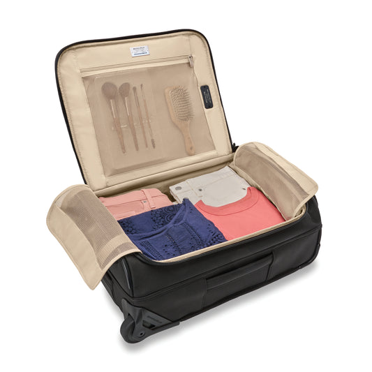 Briggs & Riley Baseline 21” Global 2-Wheel Carry-On Duffle (Free Monogram)- BLUWD121