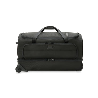 Briggs & Riley Baseline 27” Checked 2-Wheeled Medium Duffle (Free Monogram)- BLUWD127