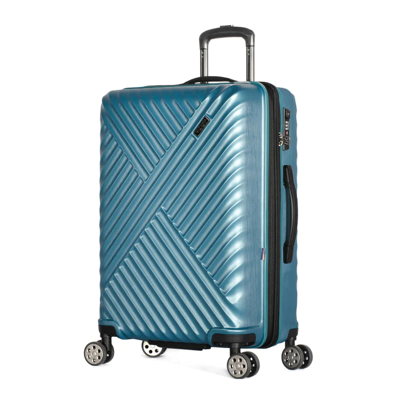 Olympia Matrix 21" Hardsided Carry-On Spinner (Teal)