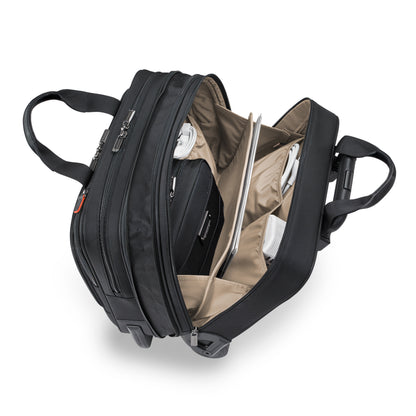 DISCONTINUED- Briggs & Riley @WORK 15” 2-Wheel Expandable Briefcase (Free Monogram)- KR420X