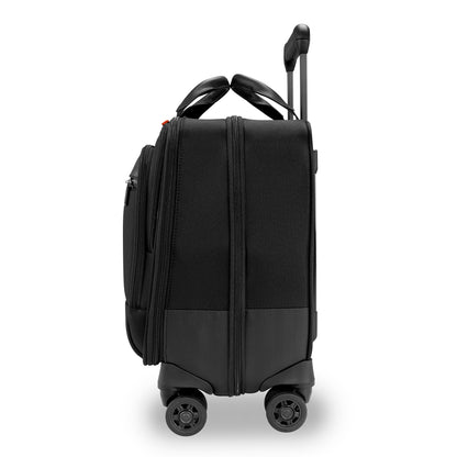 DISCONTINUED- Briggs & Riley @WORK Collection Softside Large Spinner Zippered Briefcase (Free Monogram)- KR430SP