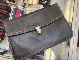 Classico- Leather Underarm Briefcase