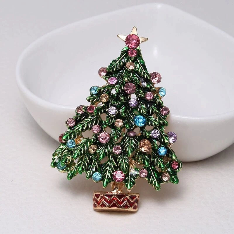 Fashion Pin/Brooch- Christmas Tree