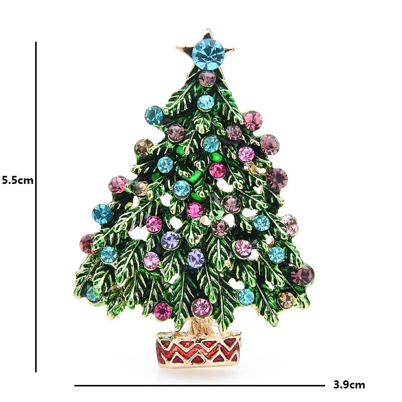 Fashion Pin/Brooch- Christmas Tree