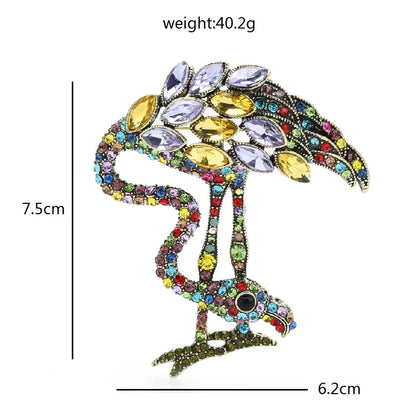 Fashion Pin-Flamingo - $1.99