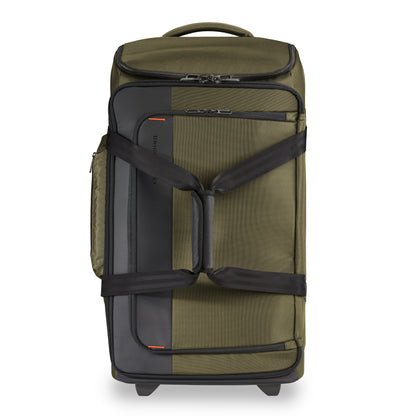 Briggs & Riley ZDX 27” Checked Medium Upright 2-Wheel Duffle ZXUWD127