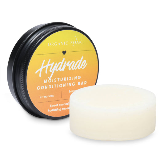 Organic Soak - Barra acondicionadora hidratante para el cabello Hydrade