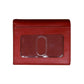 ili New York - 7177 Leather RFID blocking Small Snap Wallet: Aqua