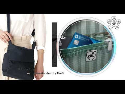 Travelon Anti-Theft RFID Classic Messenger Security Crossbody