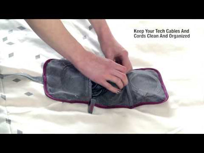 Travelon Water Resistant Tech Accessory Organizer