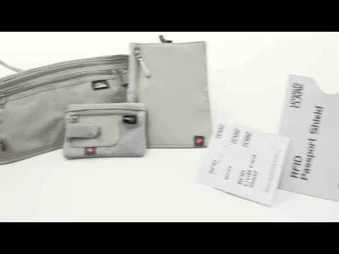 Lewis n Clark 1237 RFID Blocking Hidden Travel Wallet — Bag and