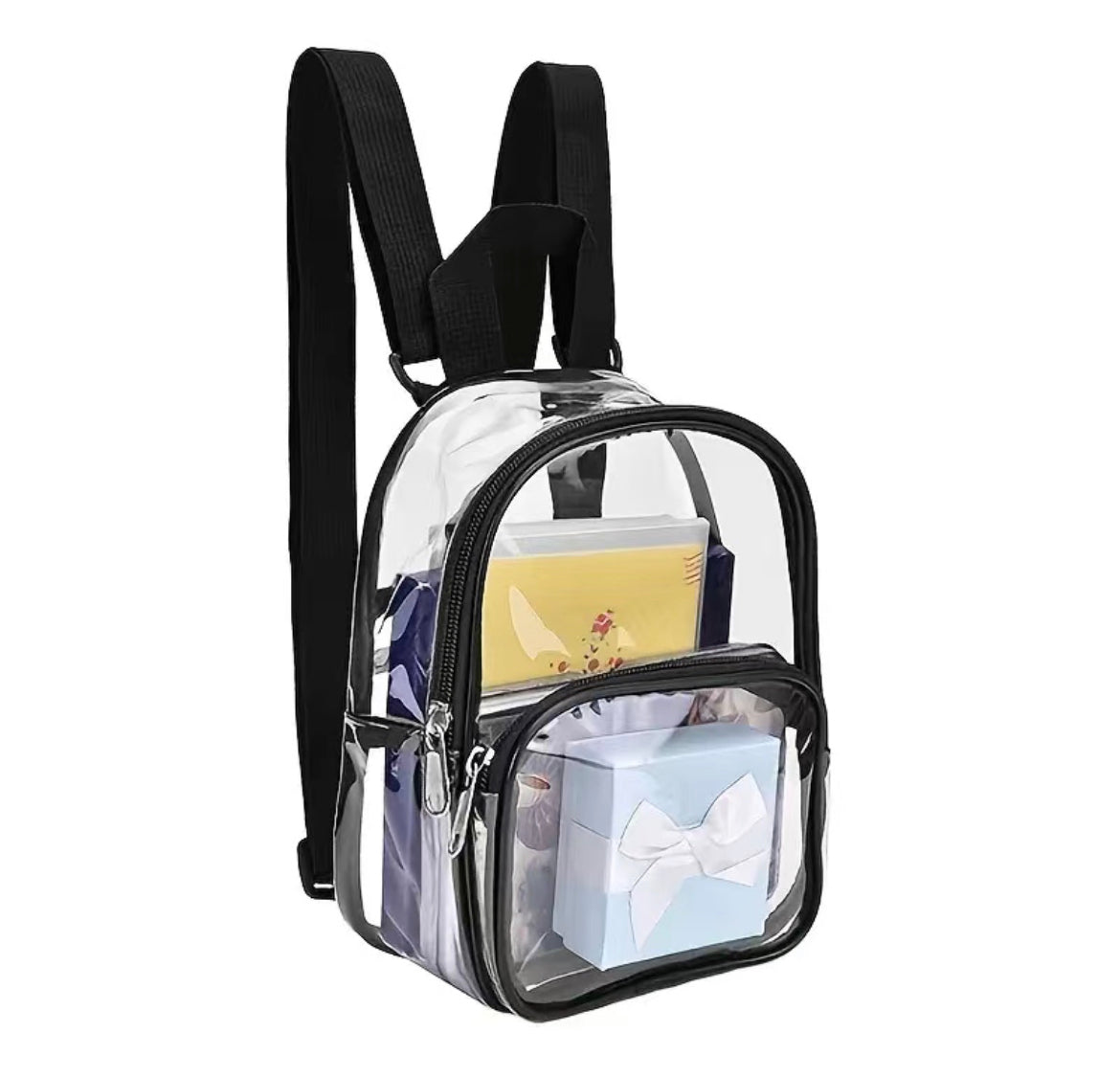 Stadium Transparent/Clear Mini Backpack-Small