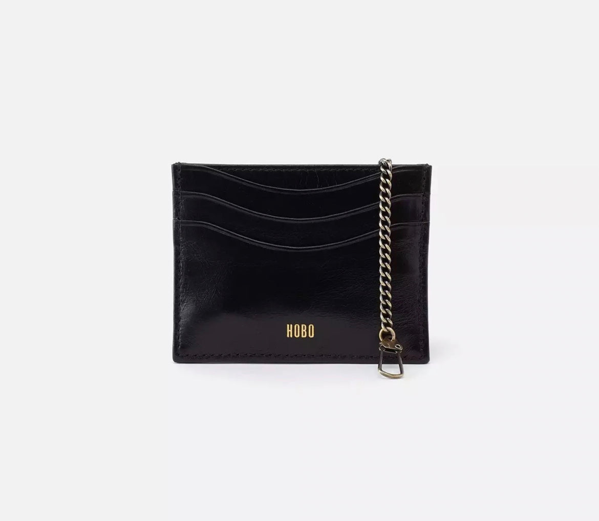 HOBO Max Card Case Wallet Black