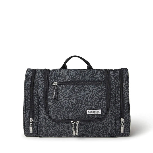 Baggallini Hanging Toiletry Kit Indigo Petal