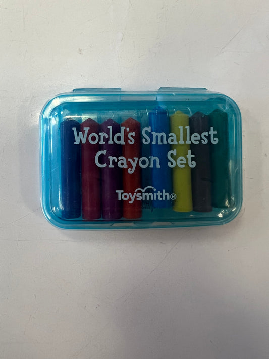 El juego de crayones de viaje más pequeño del mundo