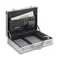 Solo Fifth Avenue Attache Hardsided Briefcase (Silver)