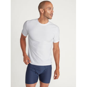 ExOfficio Give-N-Go 2.0 Men’s Crew Neck Tee- 12426696 White Medium