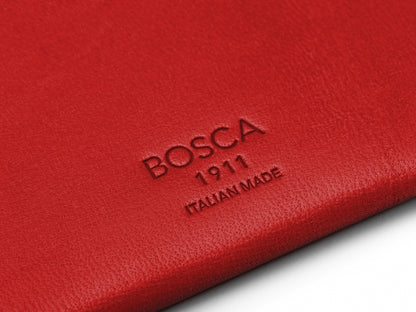 Bosca ITALO Front Pocket Card Case Wallet (in Red, only one left)