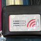 ili RFID Accordian Card Case Leather Wallet (Black)