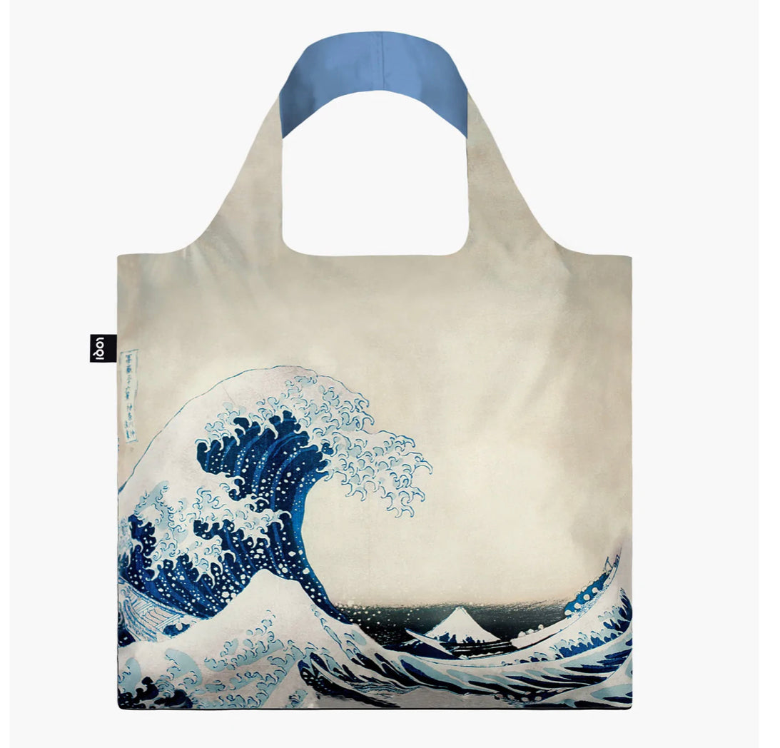 LOQI Foldable/Packable Tote (The Wave)