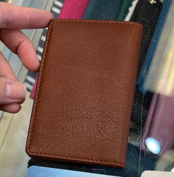 Osgoode Marley RFID 8-Pocket Card Case Leather Wallet