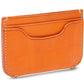 Bosca Leather Italio Front Pocket Card Case (in Saddle, last one in stock!)