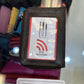 ili New York RFID Zippered Leather Card Case Leather Wallet (Walnut)