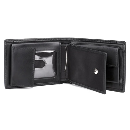 Dopp® Leather Regatta RFID Convertible Billfold Wallet with Zippered Bill Compartment
