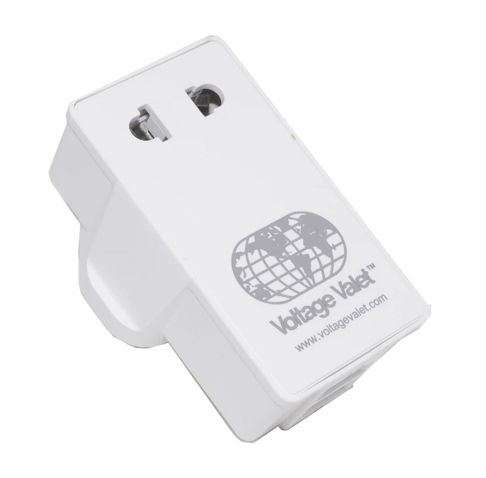 Voltage Valet Nongrounded Adapter Plug Type D with USB- PDU | United Kingdom / Ireland / Hong Kong
