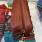 Osgoode Marley Small Leather Toiletry/Shave Bag (Brandy)