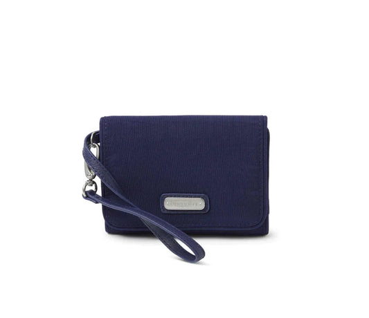 Final Sale- Baggallini Compact Wallet (Navy)