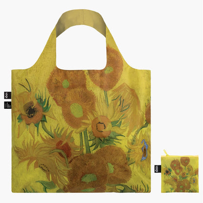 LOQI Foldable/Packable Tote (Sunflower)
