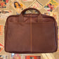 Classico Leather Slim Zippered Briefcase
