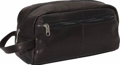 David King Leather Toiletry/Shave Kit