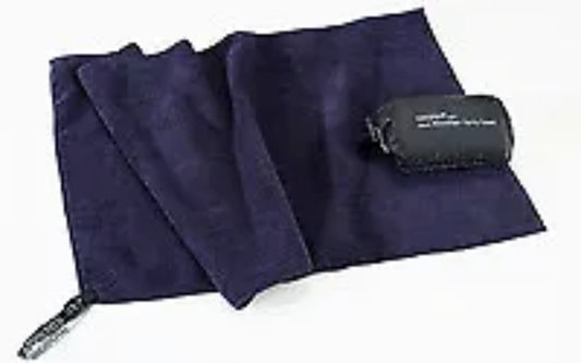 Cocoon Microfiber Towel- Large Dark Blue