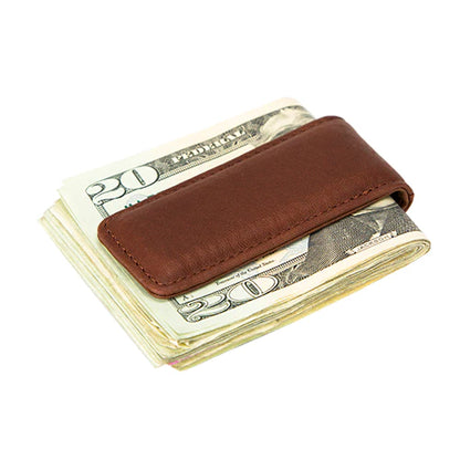 Osgoode Marley Long Magnetic Money Clip- 1555 Brandy