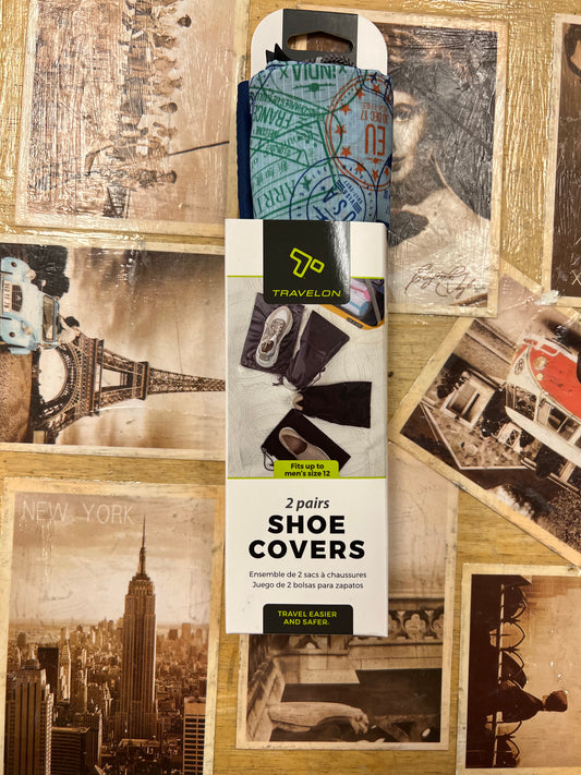 Travelon shoe covers Stamp Print