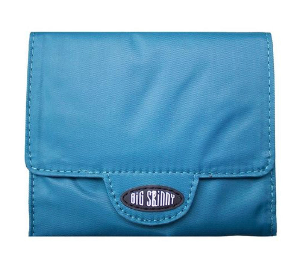 Big Skinny RFID Trixie Trifold Wallet (Ocean Blue)