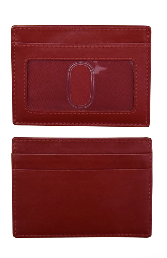 ili New York Card Leather Wallet