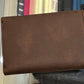 Osgoode Marley Leather RFID ID Trifold Wallet (Brown)