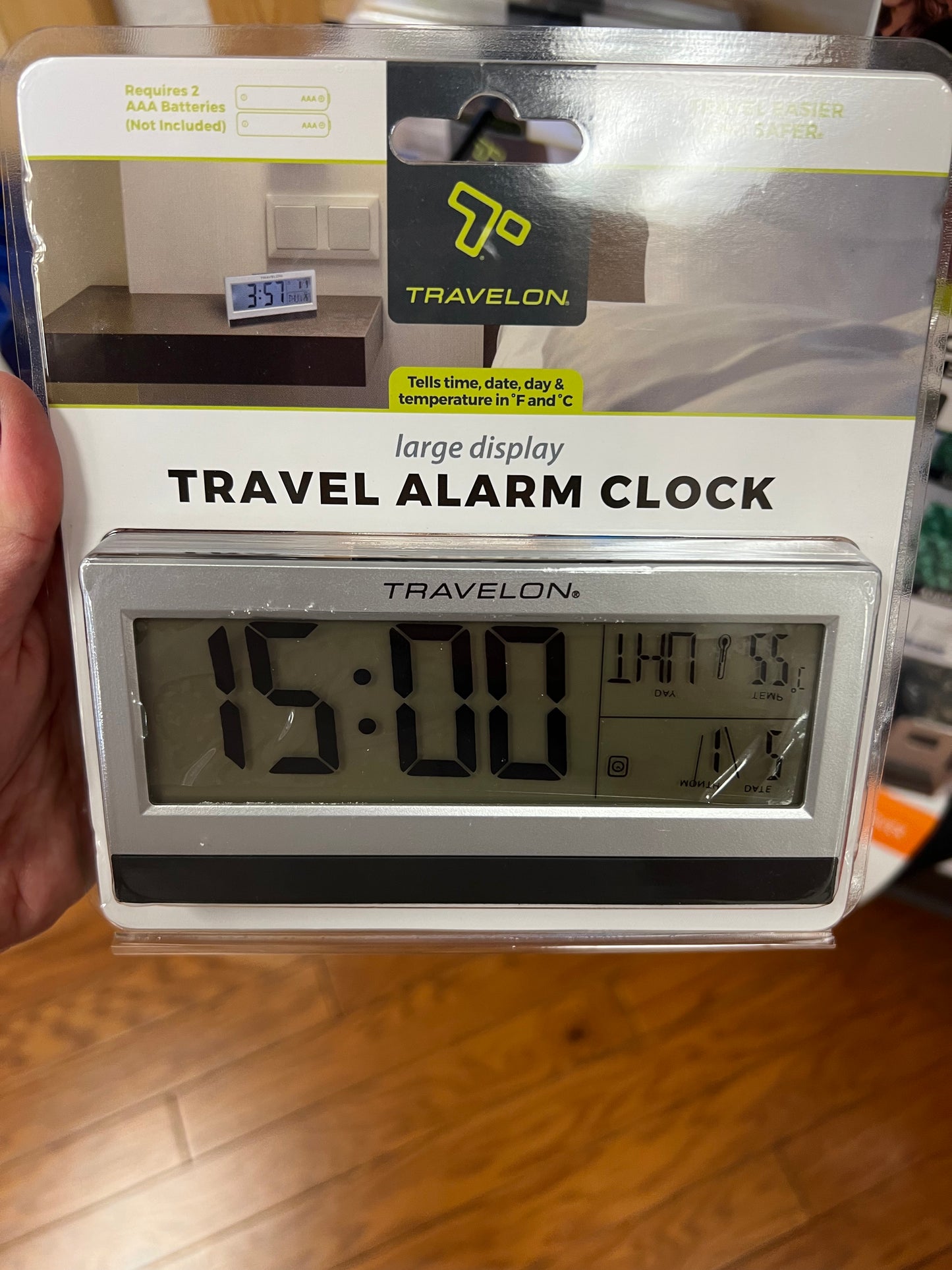 TravelOn Clock Large Display