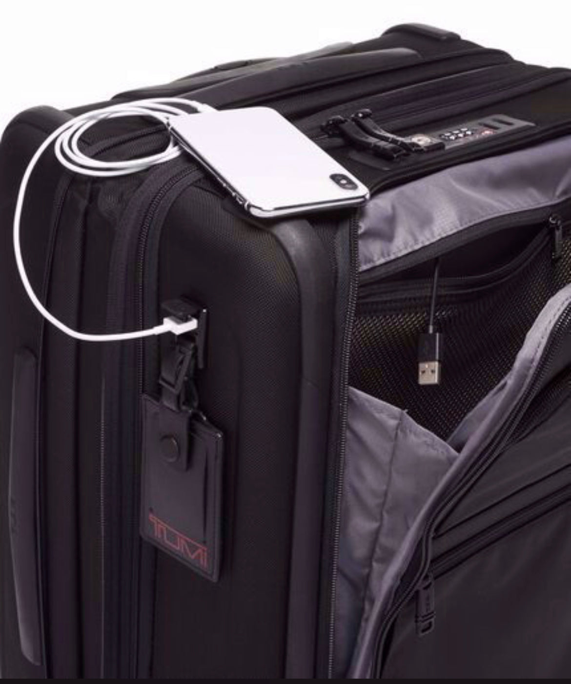 Tumi Alpha 3 Continental Expandable Softside Carry-On Spinner