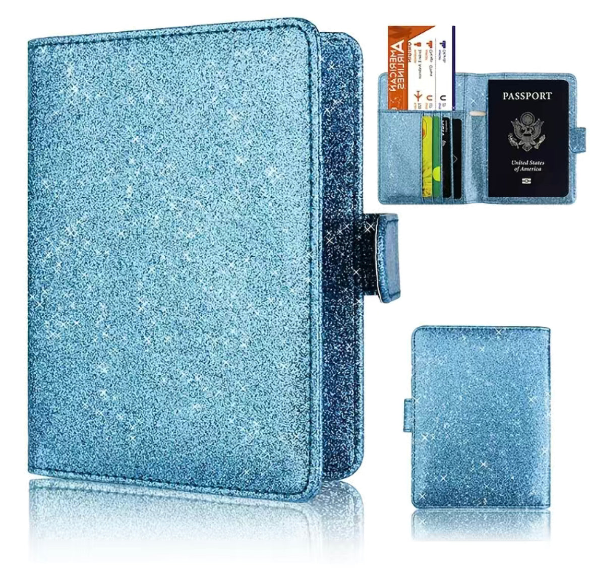 On Sale - Sparkle Passport Wallet