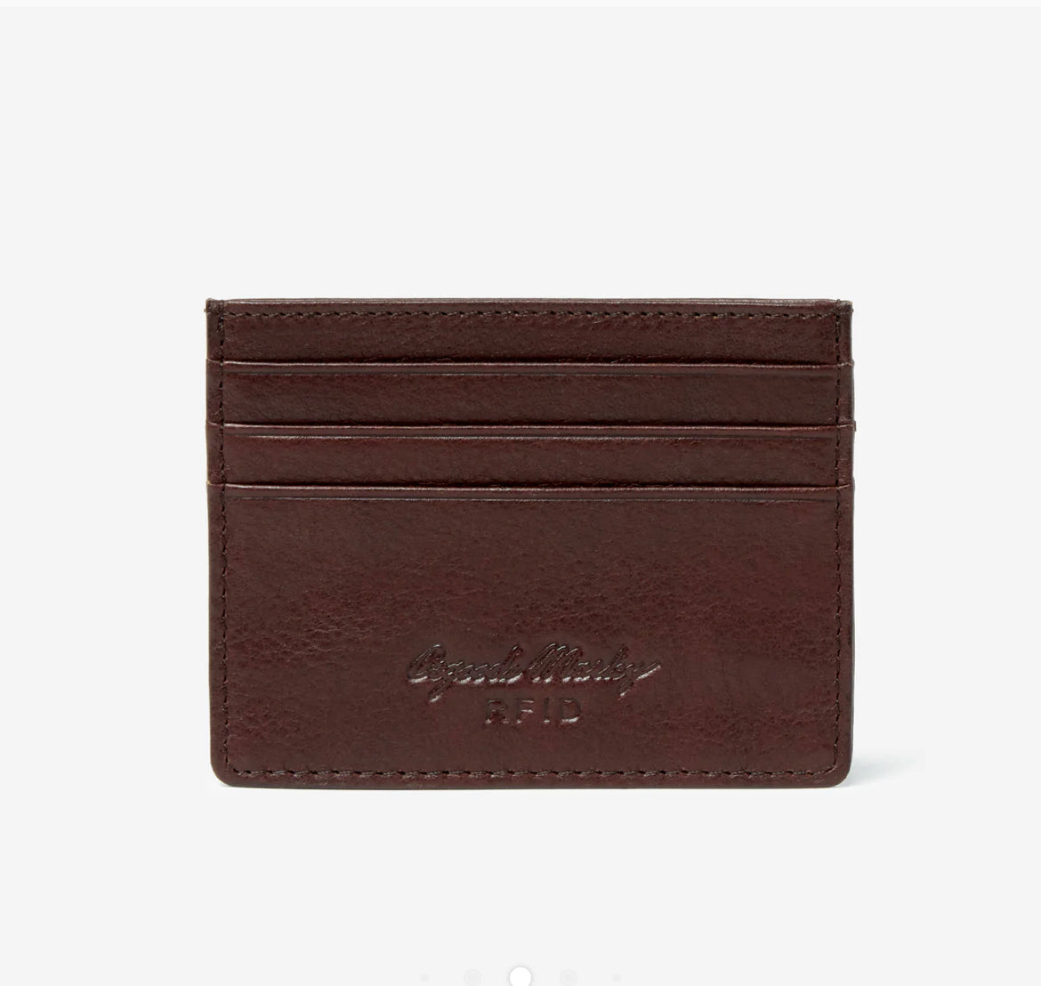 Osgoode Marley RFID Leather Credit Card Stack Wallet- 1233