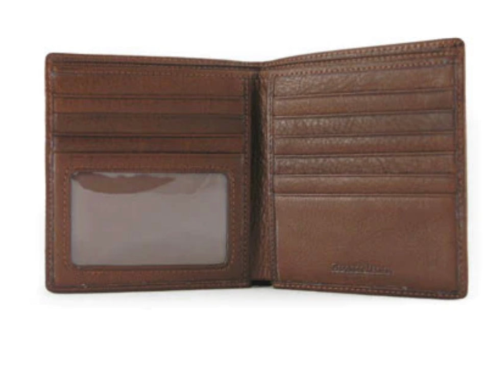Osgoode Marley RFID ID Hipster Leather Wallet (Espresso)