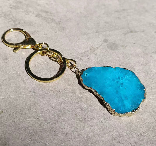 On Sale - Stone Keyring/Bag Charm