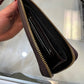 Bosca Dolce Zippered Leather Wallet