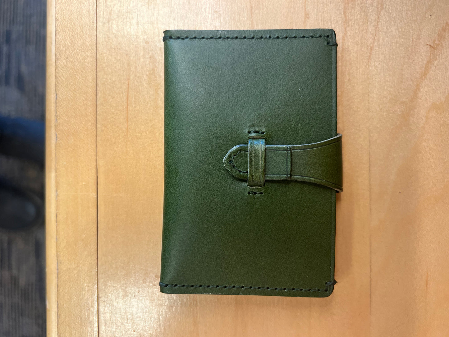 Bosca ITALO Tuck Tab Card Case Wallet (in Green, last one in stock)