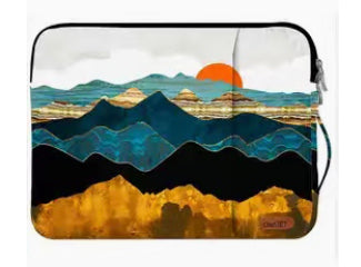 Nature Painting Laptop Sleeve- 13 inch